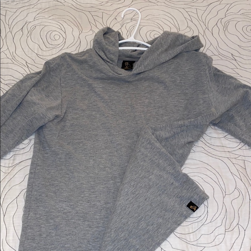 OVO/ October's very own unisex grey hoddie